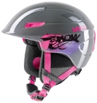 Junior helma Uvex Kid jr. šedá-růžová 