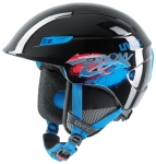 Junior helma Uvex Kid jr. černá-modrá 